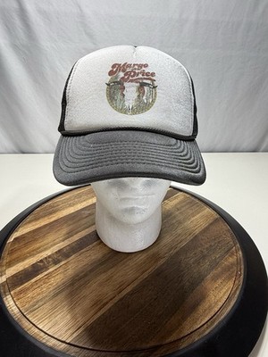 Margo Price Adjustable Black Strapback Trucker Hat Cap Cow Skull Decky