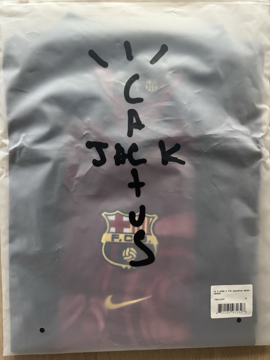 Cactus Jack X Nike X FC Barcelona Jersey • Travis Scott • XL