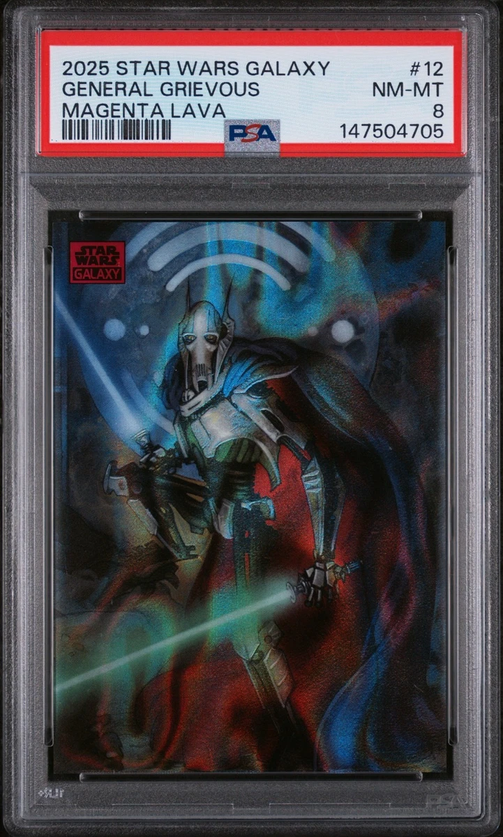 Topps General Grievous Star Wars Collectable Trading Cards for