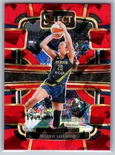 2024 Select WNBA Maddy Siegrist Red Ice #61 Dallas Wings