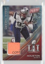 2017 Panini Black Friday Super Bowl LI Pylons Jabaal Sheard #SB-12 16yo