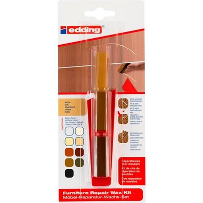 edding 8901 Wachs 4-8901-1-4603 Möbel-Reparatur-Set 3 mischbare Farbtöne, 1...