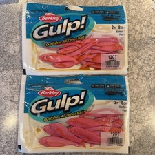 2 Packs Berkley Gulp Saltwater 3” Baitfish Pink