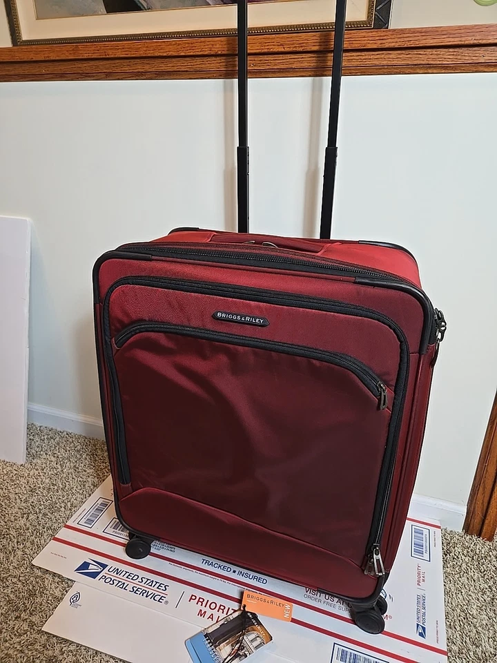 Briggs and Riley Transcend Medium Expandable 360 Spinner TU325SPX-40 Crimson Red - Image 4 of 4