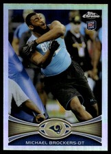Michael Brockers 2012 Topps Chrome #57 St. Louis Rams Insert ? SEE SCAN!