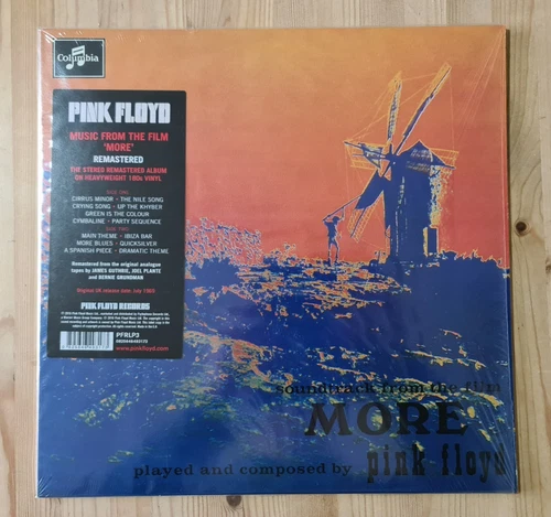 Pink Floyd Music From The Film 'More'  Remastered 180g Vinyl LP Album Mint/NM