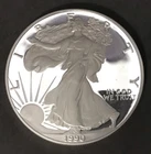 1990 S Proof Silver American Eagle In Capsule No Box Or COA