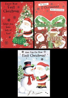 BABY 1. WEIHNACHTSKARTE ~ Erste Weihnachtskarte AUSWAHL an DESIGNS