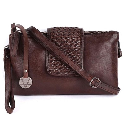 Genuine Leather Crossbody Sling Bag for Women Trendy Casual Office Bag 