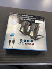 700 LUMEN 2 PACK OF WORK LIGHTS