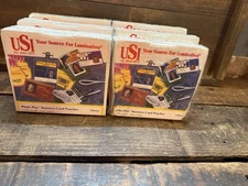 USI Photo Plus Business Card Laminating Pouches 5 Mil Glossy Lot of 6 Boxes