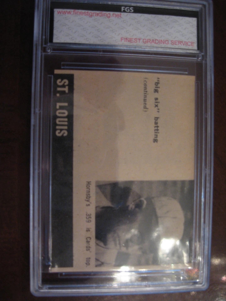 Revista Bill Terry-Mel Ott 1949 recortada FGS GEMA COMO NUEVA LOTE DE 10 C Foto 2 de 2