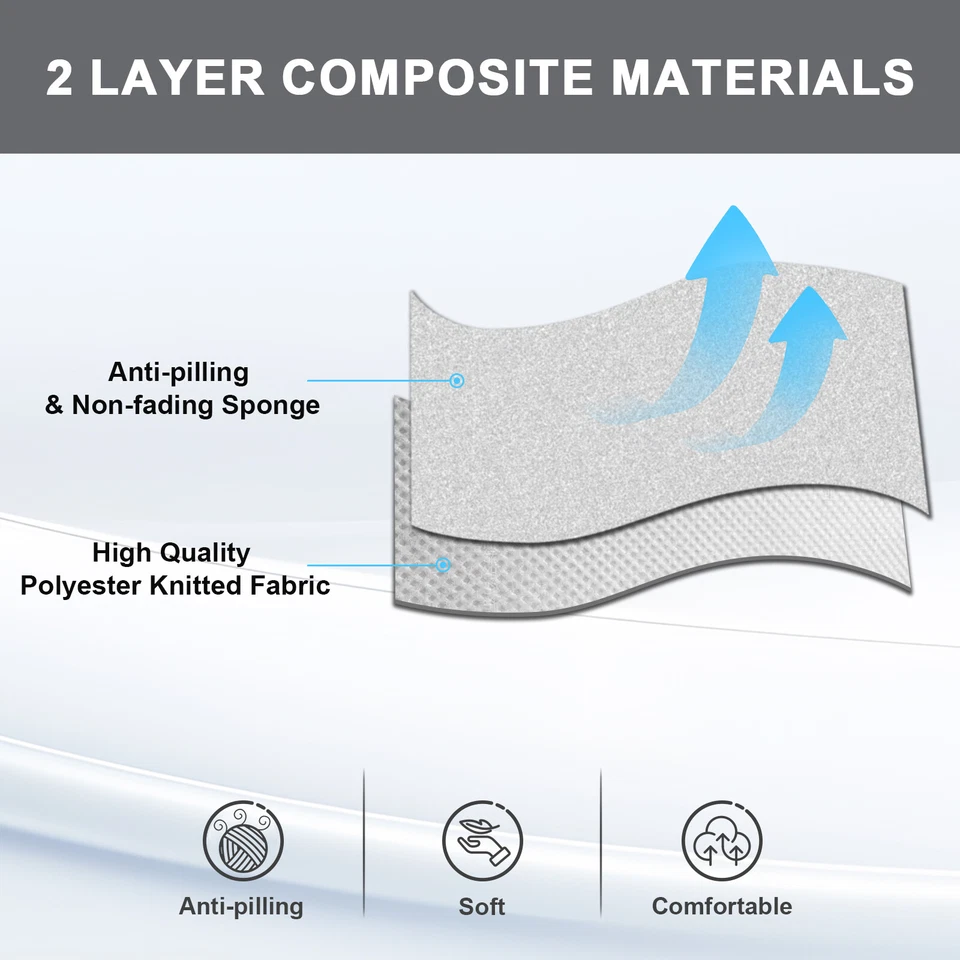 60-дюймовая ткань Headliner с пенопластовым покрытием для ремонта обивки потолка автомобиля - Изображение 3 из 4