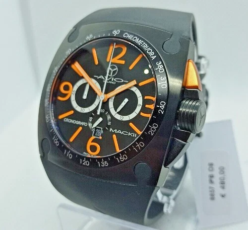 Men's Watch Chronograph AVIO MILANO Mack II, Case XL 50mm, Series Numbered,