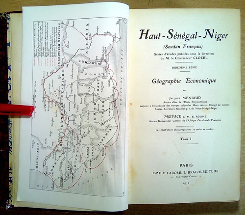 Meniaud, Jacques HAUT-SENEGAL-NIGER (SOUDAN FRANCAIS) 2 VOLS 1912 Hardback Book - Picture 2 of 4