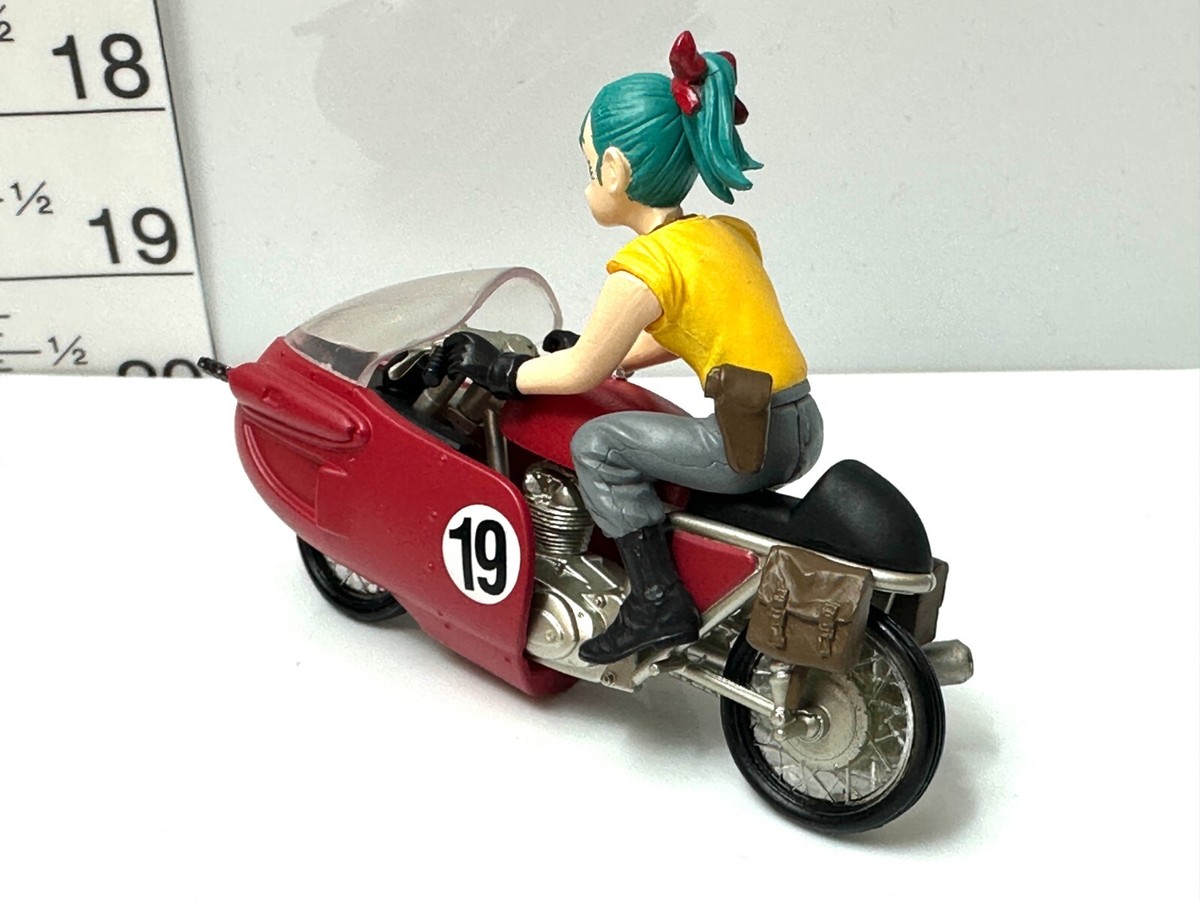 Bandai Dragon Ball Mecha Collection Bulma Bike Figure 2003