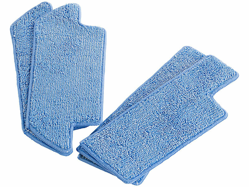 2 serpillières PCR-8500LX Sich en microfibre pour robot nettoyeur aspirateur