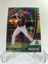 Spencer Torkelson 2020 Prizm Baseball Draft Picks Hyper Green Yellow Parallel