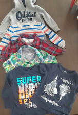 Lot of 6 Oshkosh 12 Months Boys Short and Long Sleeves