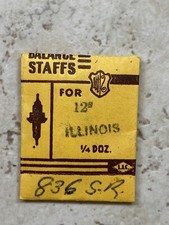 ILLINOIS 12/S BALANCE STAFF 836 S.R.