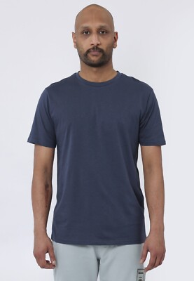 Religion T-Shirt Pyramide Grafikdruck Motiv Skelett Freizeit Navy