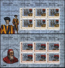 Swiss Switzerland 1871/72 2005 Army 500 Anniv. of The Swiss Guard Pontifical E