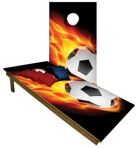 Taylor & Brown 2in1 Wooden Bean Bag Toss & Washer Pitch Setreversible Boardoutdoor Family Fun Game W 6 Bags Washers