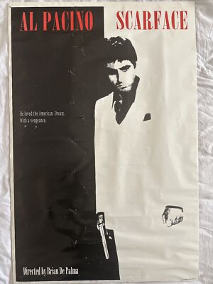 scarfaceページ Scarface Poster 24x36 NO TAGLINES vintage Al Pacino Very RARE | eBay