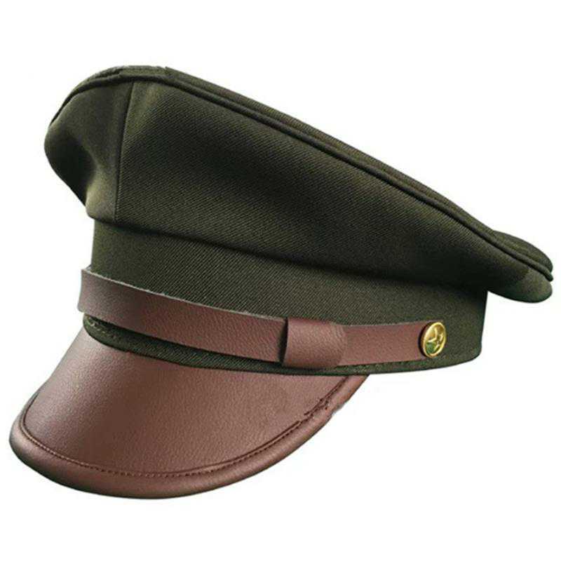 WWII US Army Air Force Aaf Officer Hat Eagle Badge Cap Hat L | eBay