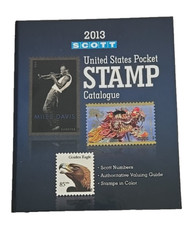 2013 Scott United States Pocket Stamp Catalogue Book Excellent Condition