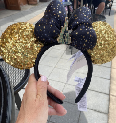 Disneyland Paris 30th Anniversary Minnie Mouse Ears Headband Disneyland Paris Minnie Mouse 30th Anniversary Ears Headband  main image 4