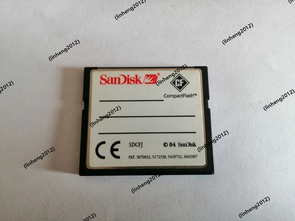 Sandisk 1GB CF Compact Flash Card 1GB CF Memory card SDCFJ/SDCFB - Image 2 of 3