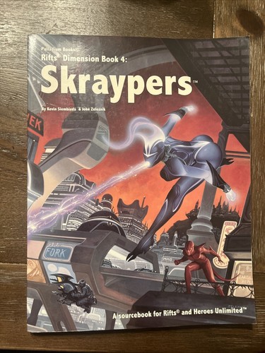 Skraypers (Rifts Dimension Book 4) Palladium 830
