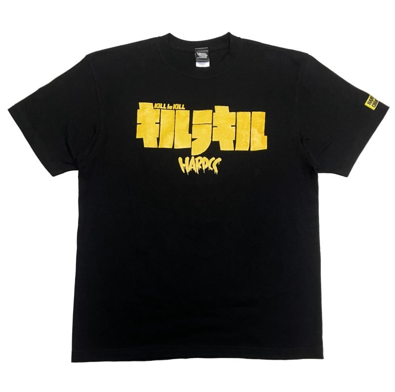 KILL la KILL Mako Mankanshoku T-shirt Black Yellow Hardcore