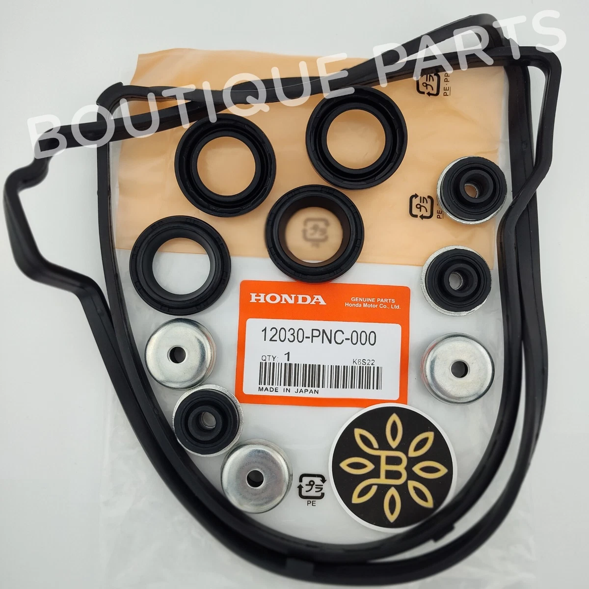OEM Genuine Valve Cover Gasket Kit 12030-PNC-000 for Honda Accord