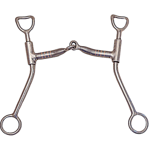 Vintage Myler USA Stainless Shank Sweet Iron Hinged Snaffle MB 32-09 Level 2 - Picture 10 of 12