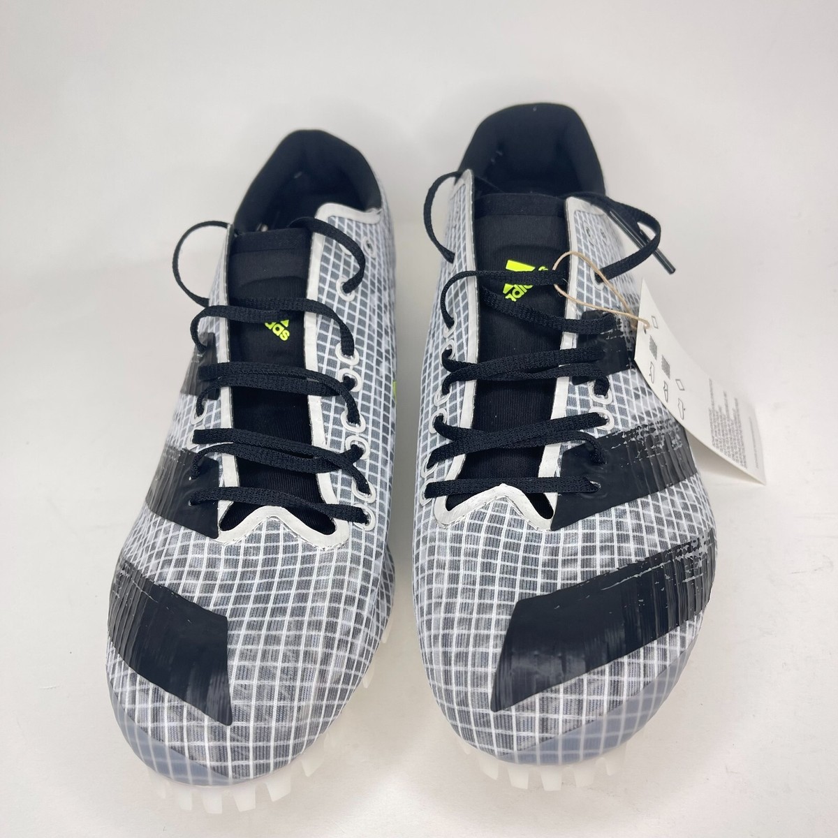 Adidas Mens Adizero FINESSE Track & Field Grey Black Sprint 
