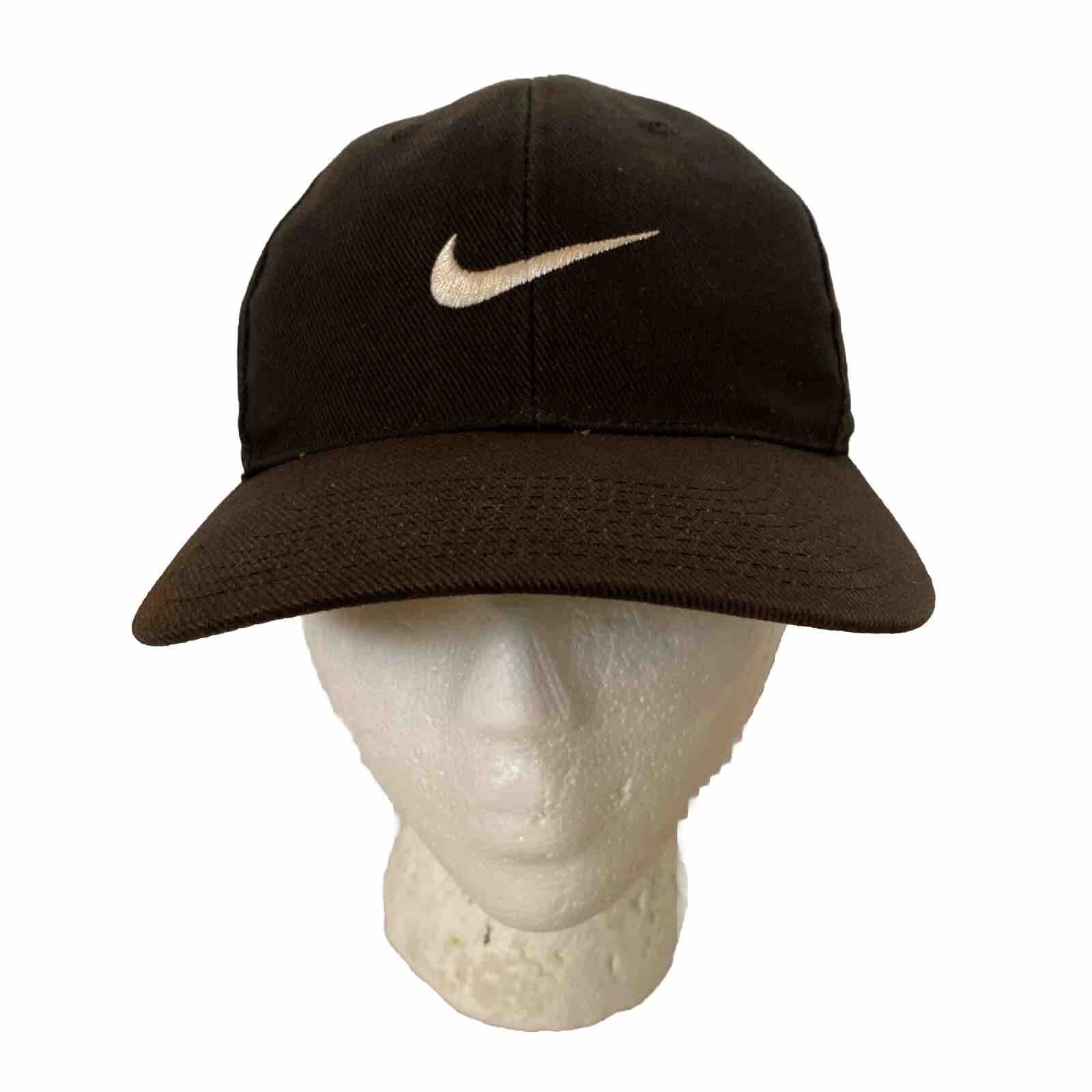 VTG 90s's Nike Sportswear Center Swoosh Snapback Hat Cap USA One Size Red Tag