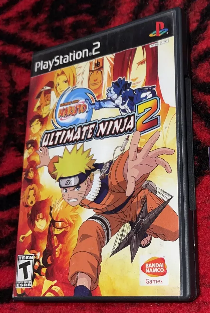 PLAYSTATION 2 PS2 - Naruto Ultimate Ninja 2 (Complete With Manual