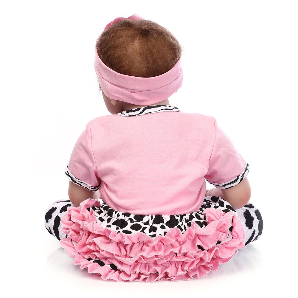 New NPK 55CM Reborn Doll 22 Inch Newborn Toddler Children's Birthday Gift Toys