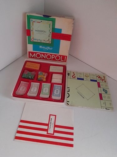 Monopoli Scatola Quadrata EG Anni 70 - Gioco In Scatola Vintage Completo Italy - Foto 12 di 20