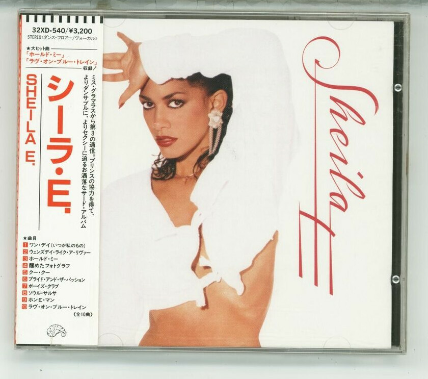 SHEILA E ( PRINCE VANITY 6 APOLLONIA ) E. JAPAN CD 32XD-540 NEW