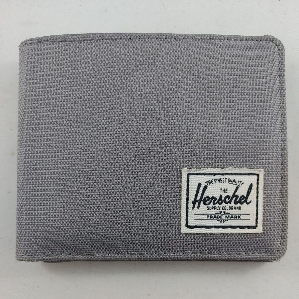 Herschel Supply Co Men's Wallet Bifold Gray Red White Stripes