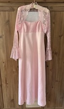 Dickins and Jones (Ariella) Vintage Dress & Floral Lace Bolero UK 14 RRP £100+