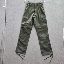 5.11 Tactical Men Pants XS Green Cargo Ripstop Pockets Utility 32 in Inseam