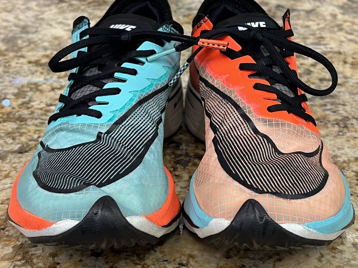 Nike ZoomX VaporFly Next% Ekiden Aurora/ Crimson CD4553-300 8.5