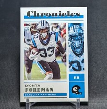 D'onta Foreman 2022 Chronicles Football Base Set Card #26 Carolina Panthers
