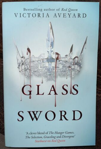 Épée en verre britannique signée Victoria Aveyard + signet promotionnel  - Photo 1/3