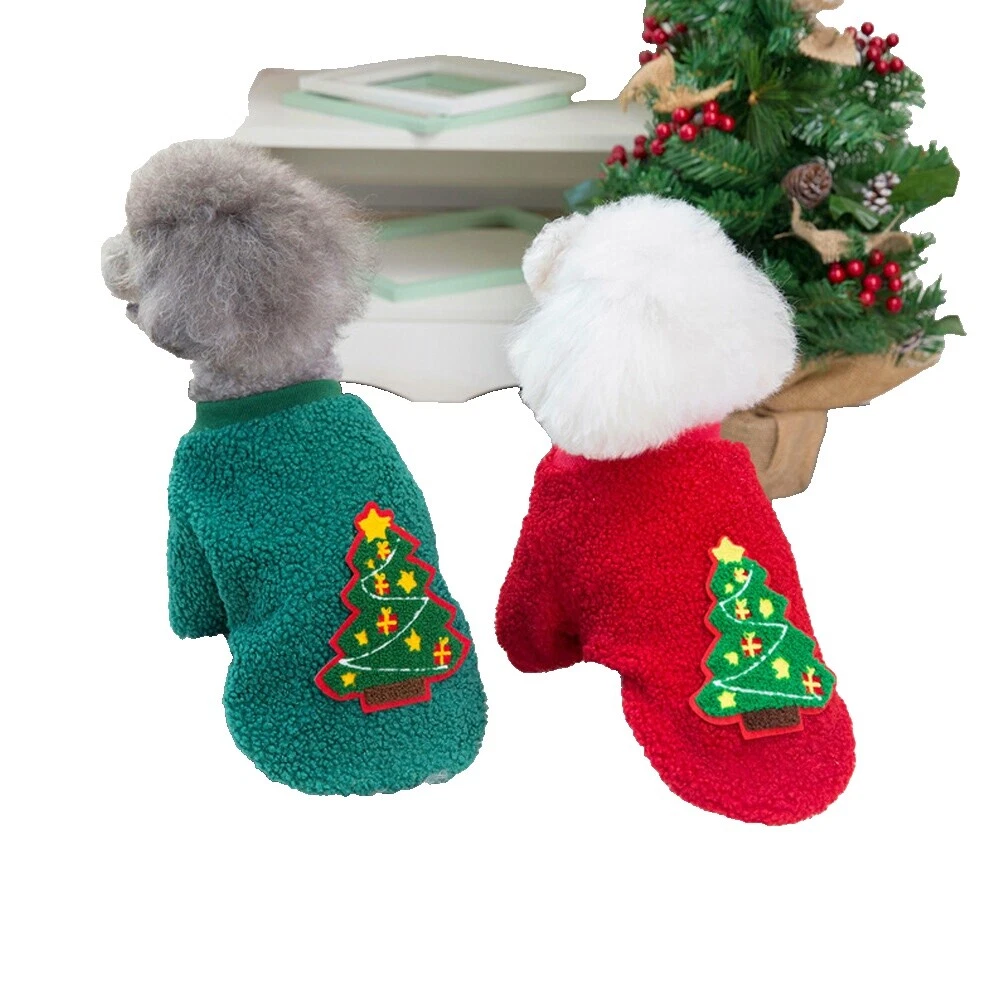 Christmas Velvet Dog Coats/Jackets