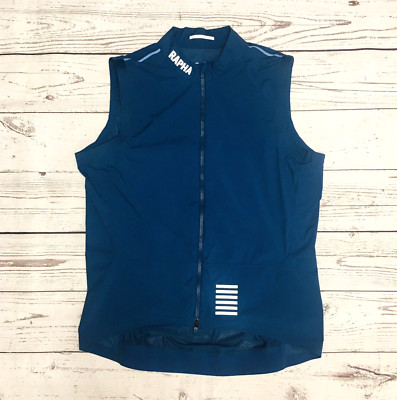 Rapha Womens Pro Team Lightweight Gilet Vest Size XL Teal Tank Top Cycling Bike